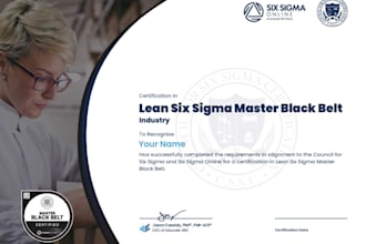 do six sigma certification