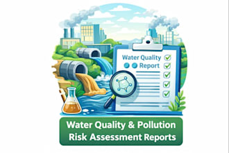 provide consultancy in water quality and environmental risk assessment