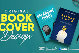 design original book cover design and ebook cover design