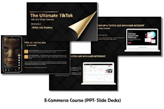 create structured online course curriculum, lesson content online course content