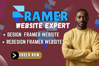 redesign framer website framer portfolio website fix framer template framer