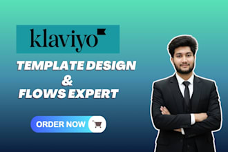 create klaviyo email flows, templates and automation