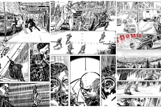create storyboarding tv show commercial short film  animatics storyboard artist