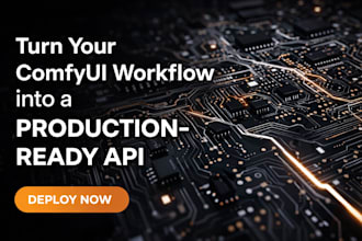 deploy comfyui workflow as serverless api on runpod,ai art