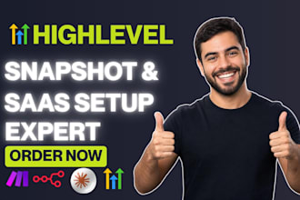 do ghl snapshot ghl saas setup ghl landing page ghl automation ghl workflow