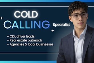 handle professional cold calling as a sales specialist