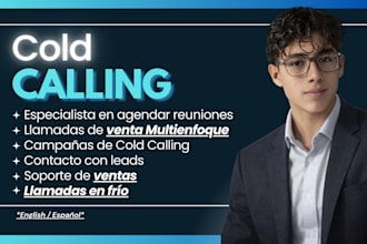 handle professional cold calling as a sales specialist