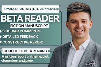 beta reader fantasy or critique sensitivity and literary fiction manuscript
