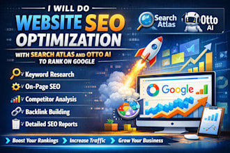 do website SEO optimization with search atlas otto ai to rank on google