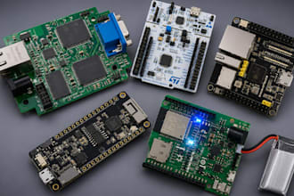 design esp32 pcb and develop lot hardware and firmware