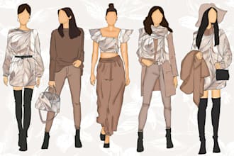 draw a fashion illustration