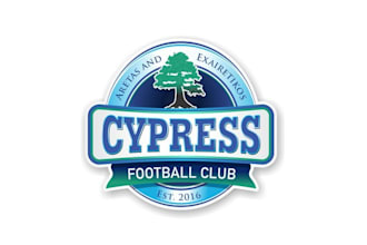 design youth soccer club team sports logo