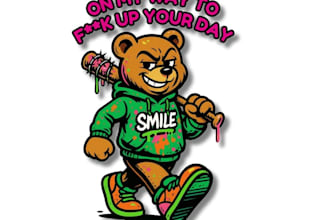 create high quality t shirt bear logo