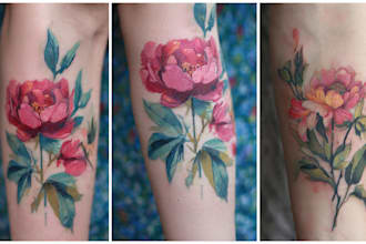be your watercolor tattoo artist and designer