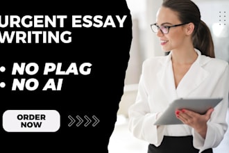 do urgent essay writing as an essay writer