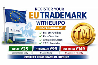 register your eu trademark with euipo professionally