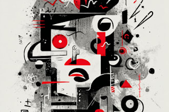 do illustration expresionism art, graffity, abstract
