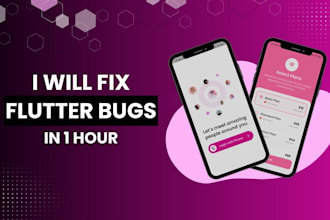 fix flutter bugs, crashes, firebase errors in 1 hour