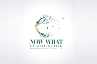 design non profit will bring comfort widows logo