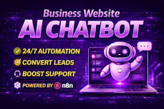 ai chatbot for business , chatbot for website , n8n chatbot, ai chatbot