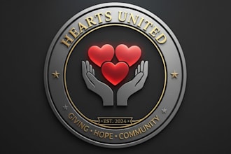 design a clean and trustworthy charity logo design