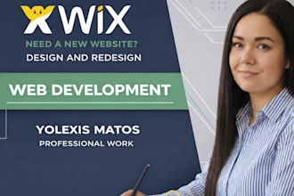 diseñaré o rediseñaré tu sitio web wix de manera profesional