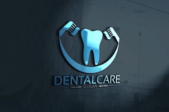 professional and unique medical logo for healthcare, dental, wellness, hospitals