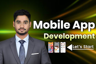 build ai mobile app, android ios app development, app creation using flutter