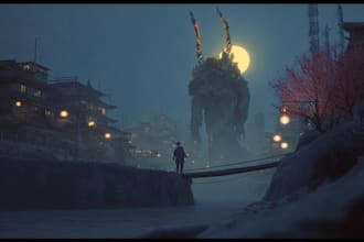 create cinematic concept art for your creative project
