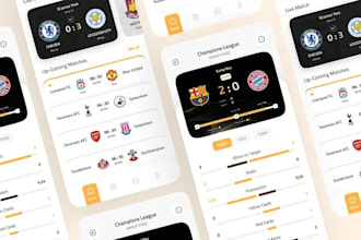 build a football live score app and fantasy league platform