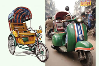 create rickshaws, electric cars, and auto and auto parts