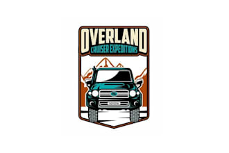 design greatest overland cruiser expeditions logo