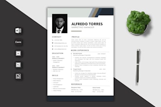 edit , format , update and design professional resume or cv