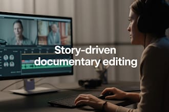 be your historical documentary video editor