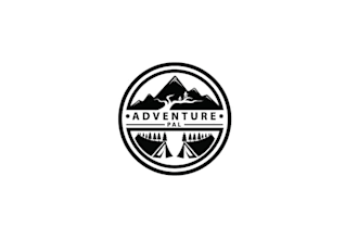 make adventure logo for pal a powerful and totally great