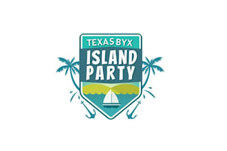 design island party needs logo