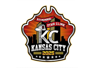 design kansas city memorial stair climb logo