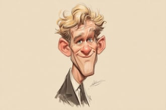 make hilarious political cartoons illustration