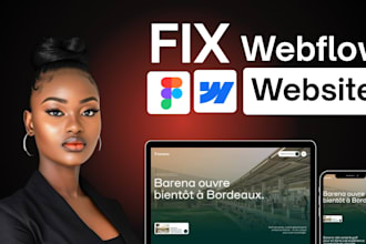 fix webflow website design webflow website redesign figma to webflow developer