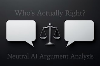 analyze any argument or debate and explain who is right and why
