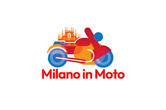 design motorcycle rights movement milan urban mobility freedom logo