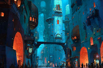 paint an environmental concept art
