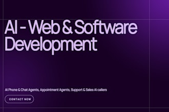 develop custom ai web applications