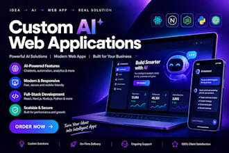 develop custom ai web applications
