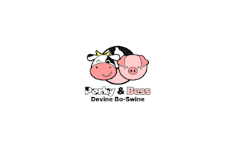 design unique porky bess logo
