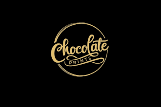 design premium innovative chocolate logo