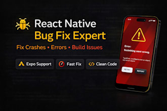 fix react native bugs, crashes, and performance issues
