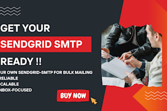 provide you sendgrid smtp