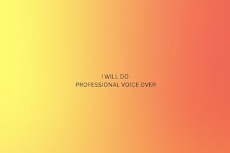 english female voice over for videos and narration