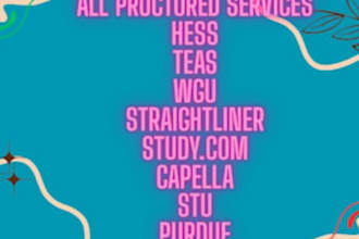 handle teas,ati,hesi,proctor u,respondous lockdown,yuja verity,proctor free